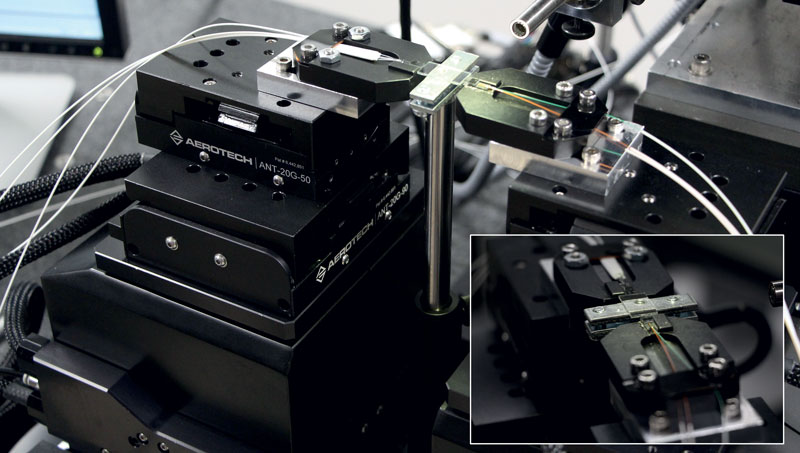 Tecnologia a fibre ottiche e fotonica: da oltre due decenni Aerotech offre supporto ad aziende di telecomunicazioni e data center con soluzioni di produzione e posizionamento ad alta precisione.