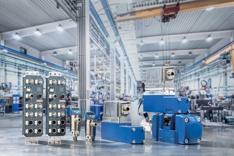 Con Connected Hydraulics, Bosch Rexroth apre la strada alla connettività per le sue valvole proporzionali.