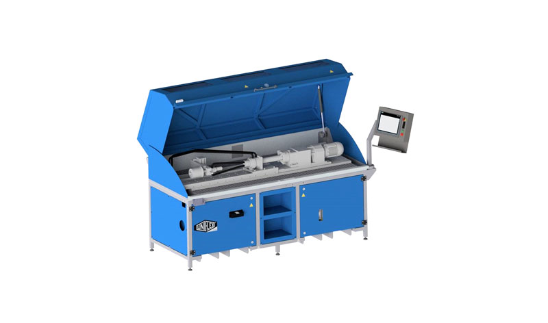 Special test stand for active pressure tests of rotating components