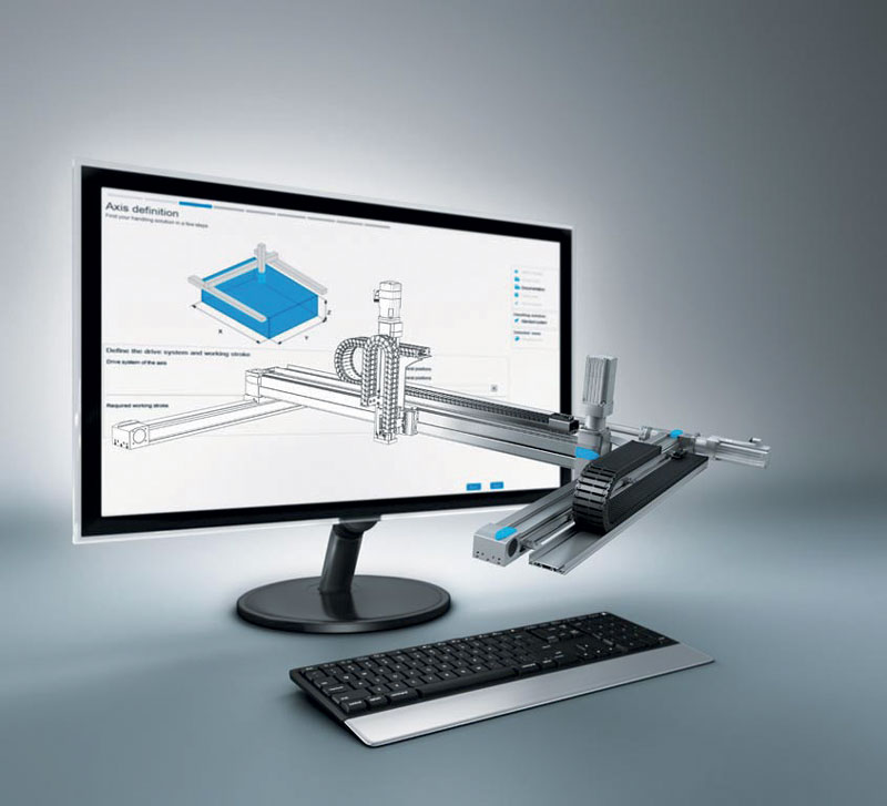With the Handling Guide Online, machine and equipment manufacturers could reduce their time-to-market for integrated handling systems by up to 70%.