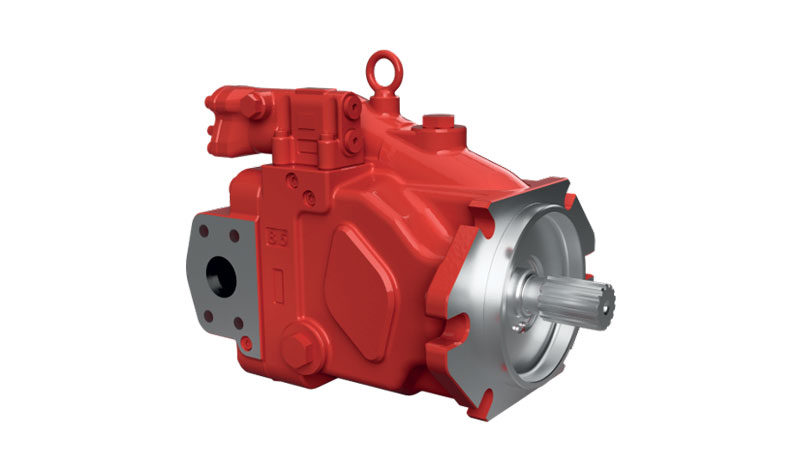 Le pompe serie K3VLS distribuite da Hansa-TMP sono di dimensioni contenute e molto leggere.