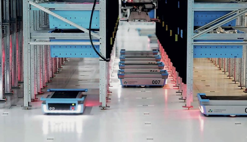 Manufacturers are increasingly using AGVs in their automated warehouses.