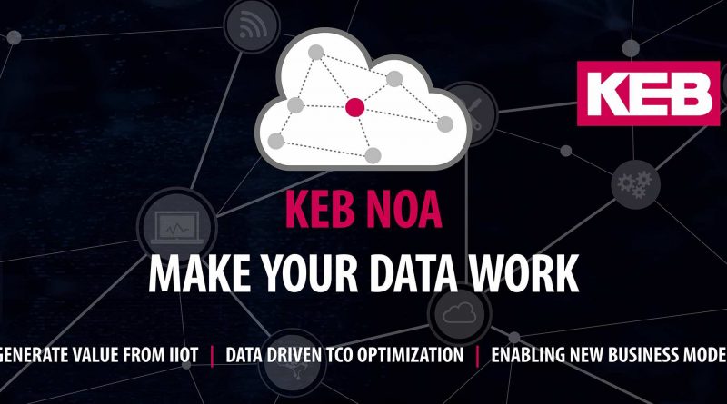 KEB Automation presenta il suo ecosistema digitale scalabile per IIoT KEB NOA.