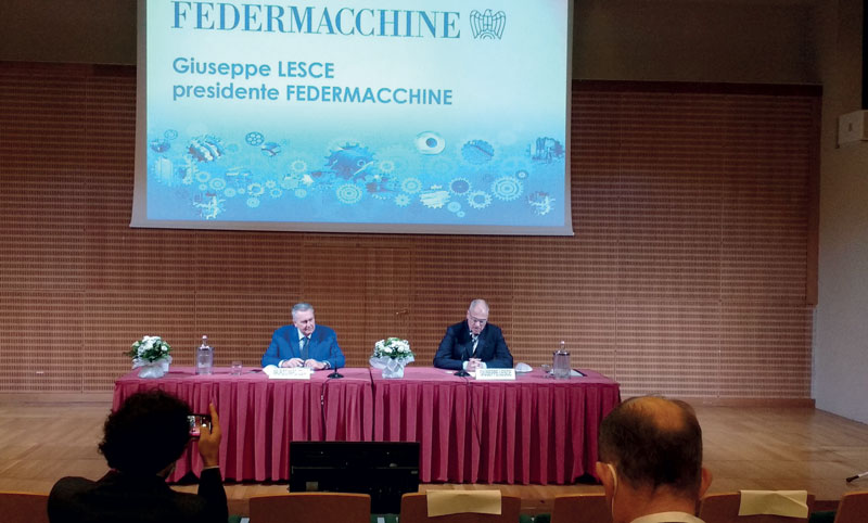 Giuseppe Lesce, presidente della federazione, ha aperto i lavori dell’incontro che, annualmente, illustra lo stato dell’arte e le prospettive del comparto.