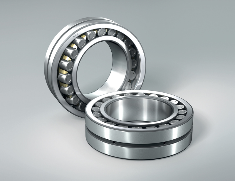 Spherical roller bearings of the NSK SWR series provide several times more wear resistance than standard counterparts.