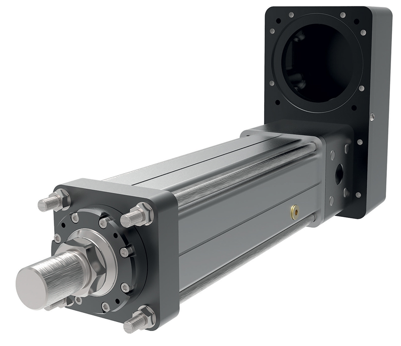  Exlar® linear actuators, TTX (left) and FTX (right) series.