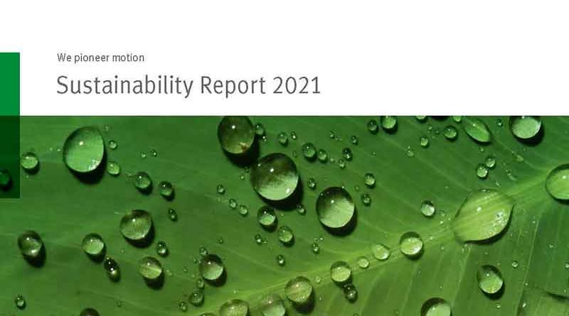 Pubblicato il Report di Sostenibilità 2021