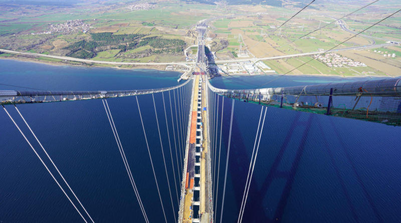 Snodi sferici SKF nel ponte sospeso più lungo al mond