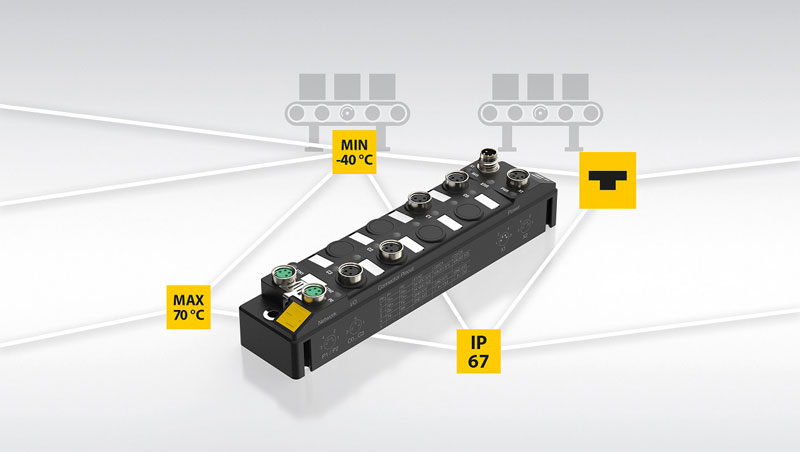 Intralogistica più efficiente con nuovi moduli I/O compatti