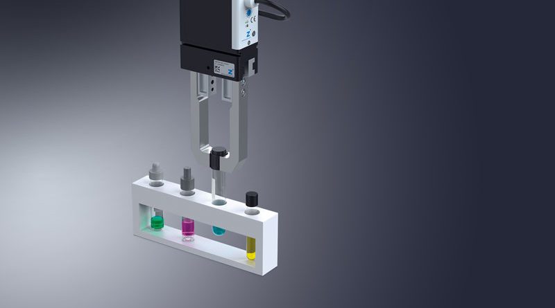 Maneggiare le provette con i servomotori ultra compatti