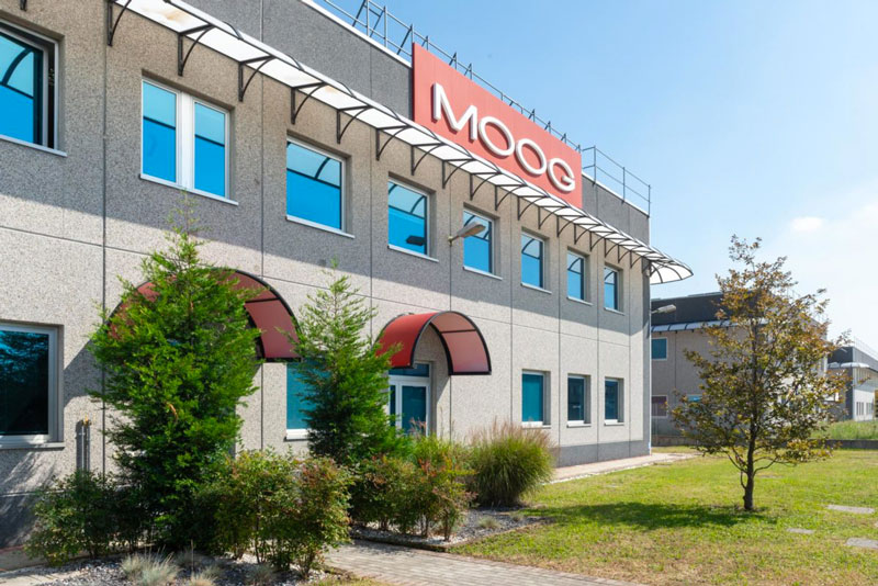 La sede di Moog a Malnate in provincia di Varese