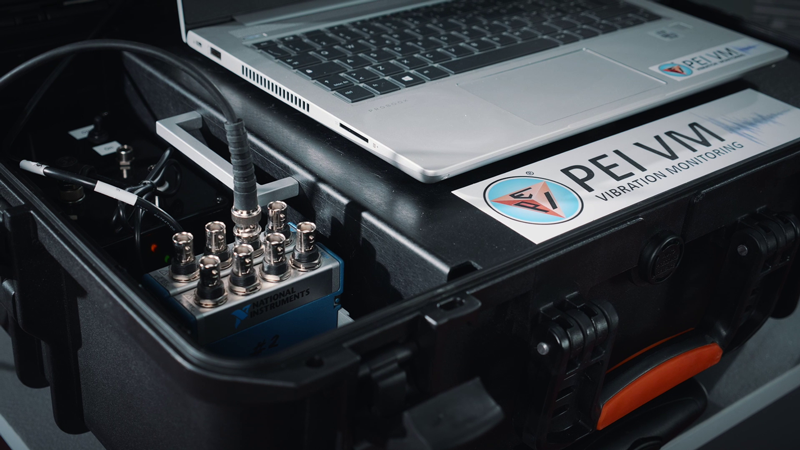 PEI VM ha sviluppato il sistema VMGears per effettuare la diagnostica delle macchine rotanti.