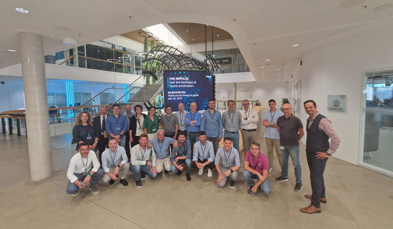 Il viaggio formativo per i propri tecnici organizzato da Telmotor presso i nuovi poli tecnologici The Impact e The Impulse di Siemens, di cui è Solution Partner