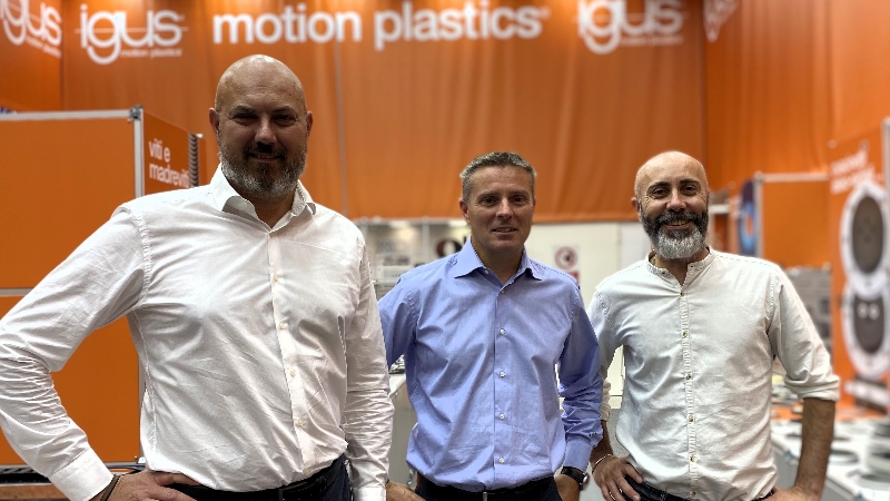 igus celebra 30 anni di innovazione in Italia
