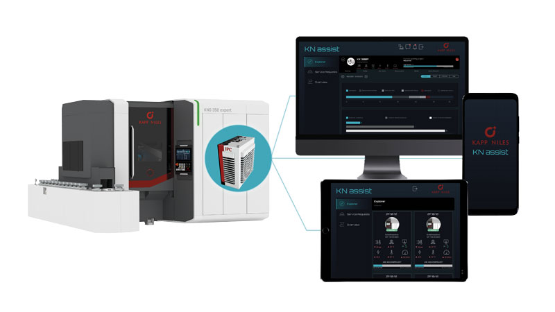 Figura 2: Schermate del dashboard di KN assist.