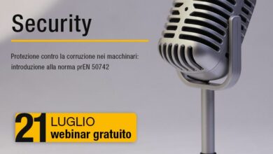 Protezione contro la corruzione nei macchinari: introduzione alla norma prEN 50742 con Pilz