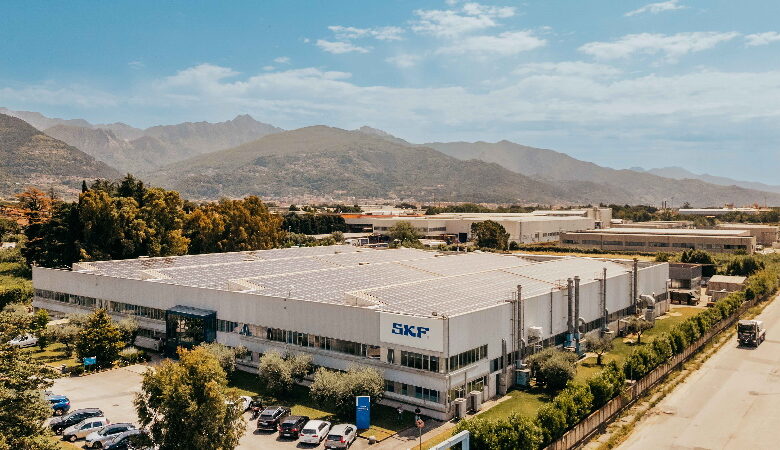 Lo stabilimento SKF di Massa taglia il traguardo della decarbonizzazione