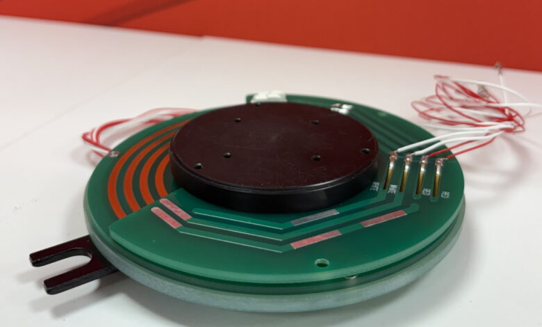 Nuovo slip ring pancake Servotecnica