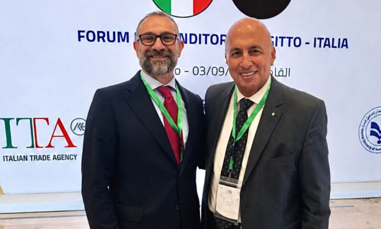 Valvitalia tra le imprese italiane protagoniste al Forum Imprenditoriale Italia-Egitto