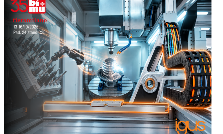 BI-MU 2026: il servizio igus come acceleratore di produttività