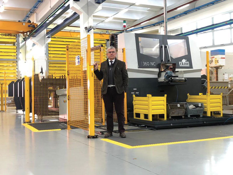 Grande è la soddisfazione espressa da Bruno Bargellini, titolare di Top Automazioni, per aver installato in azienda il nuovo sistema di taglio ISTech.