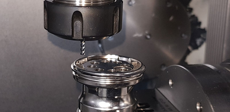 Tra gli utensili utilizzati da MPI anche la serie di frese integrali VQ in metallo duro di Mitsubishi Materials DIAEDGE.