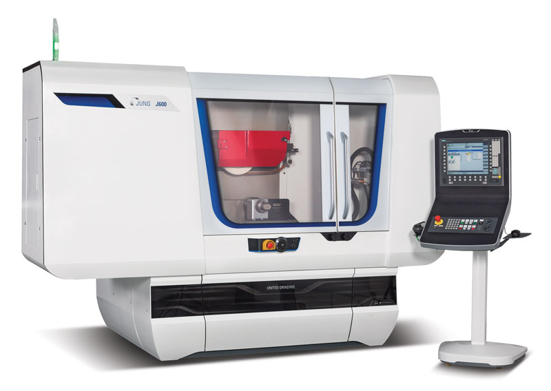 Presso lo stand United Grinding Group in BI-MU, Jung ha presentato la nuova generazione (la terza) della rettificatrice ad alta precisione J600.