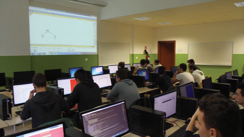 Laboratori di informatica.