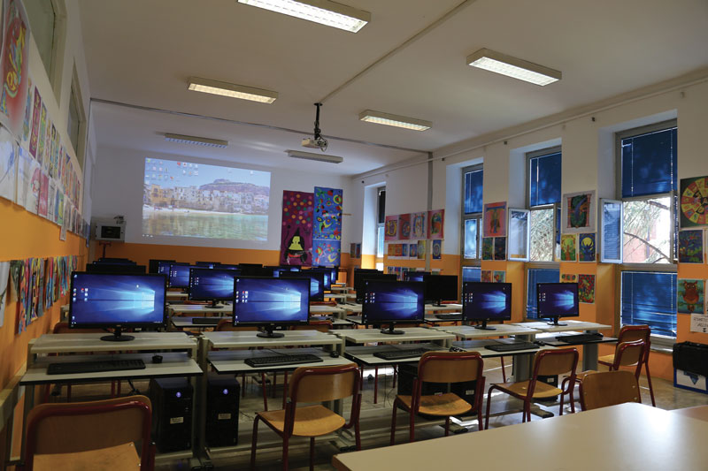 Laboratori di informatica.