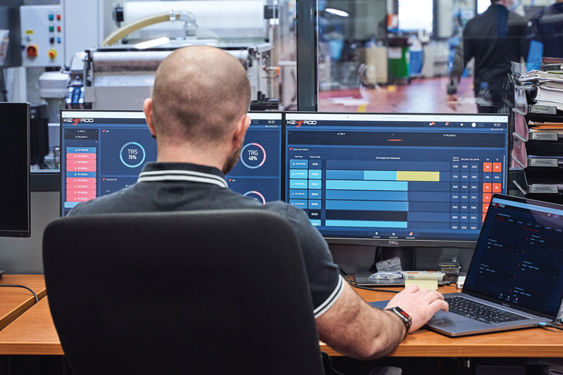 Keyprod è un sistema MES che consente ad aziende operanti nei più diversi settori di instaurare un processo di produzione in ottica Industria 4.0.