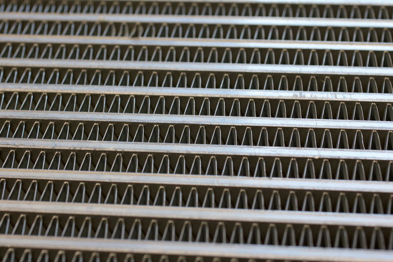 Scambiatore di calore in alluminio trattato con forno da brasatura in vuoto di TAV VACUUM FURNACES.