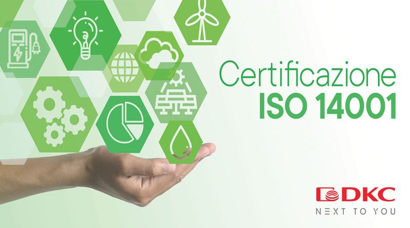 Ottenuta la certificazione UNI EN ISO 14001:2015