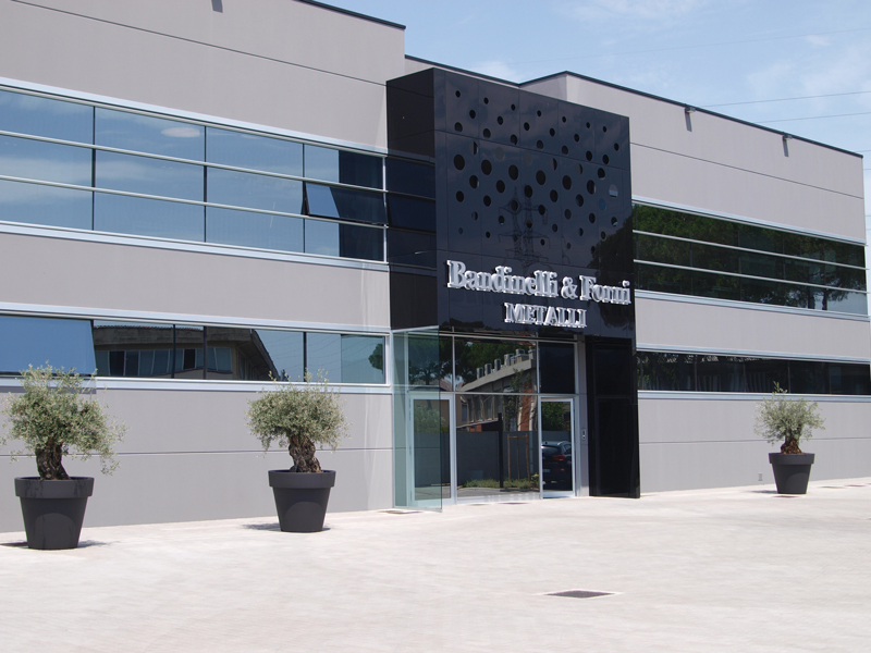 Stabilimento di Scandicci (FI) di Bandinelli & Forni Metalli.