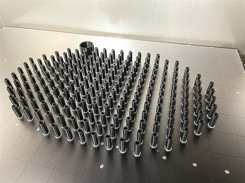 Distanziatori per armadi HVAC di Daikin Staratasi Applied stampati su Stratasys F770. (Foto: Stratasys).