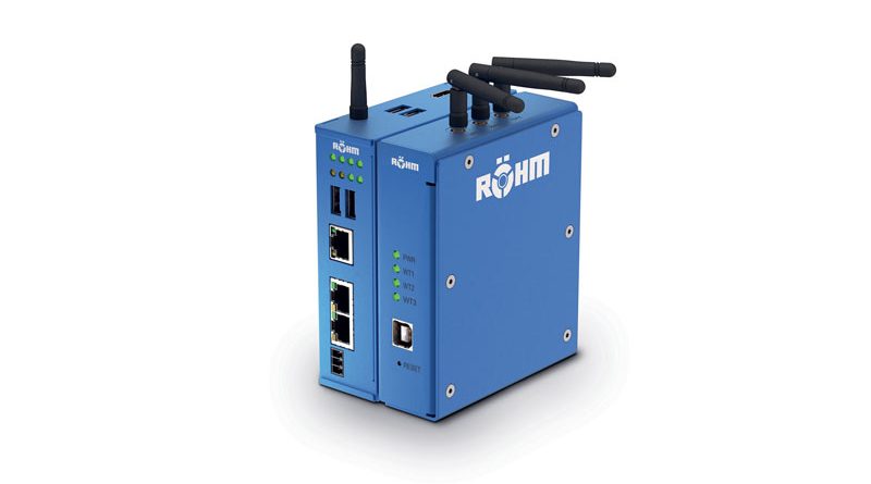 Il gateway riceve i dati da i-Jaw tramite il protocollo IO-Link Wireless.