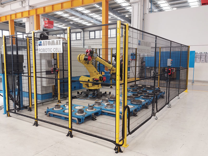 Atomat assicura il controllo interno di tutte le fasi produttive in modo da ottimizzare i propri processi produttivi e fornire tecnologie all’avanguardia.