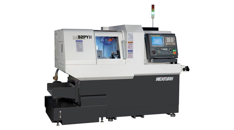 Da un punto di vista strutturale, i torni automatici CNC Nexturn a fantina mobile serie PYII hanno un basamento monolitico da fusione tramite analisi FEM con guide LM collegate in grado di assicurare elevata rigidità.