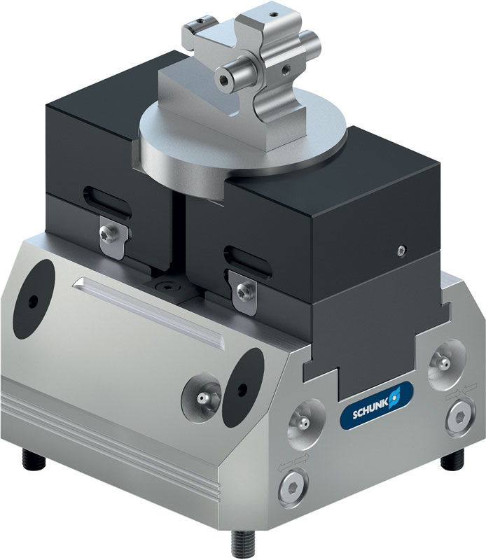 Con la nuova morsa automatica TANDEM KSP3, SCHUNK apre nuovi campi di applicazione nel campo dell’asservimento macchine utensili.