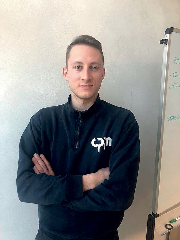 Andrea Tofanelli, Quality Assurance di C.P.M. Manifold. Andrea Tofanelli, Quality Assurance di C.P.M. Manifold.