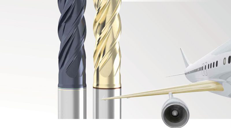 La particolare geometria che caratterizza la fresa in metallo duro integrale Gűhring RF 100 Ti Aircraft assicura grande affidabilità nelle operazioni di fresatura, scanalatura e sgrossatura nella lavorazione di componenti in leghe speciali e titanio.