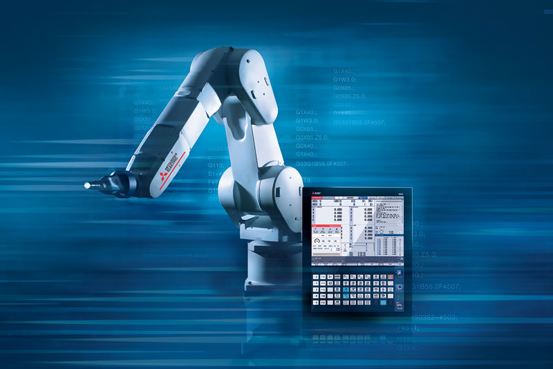 La funzione DRC (Direct Robot Control) permette agli operatori di macchine utensili di programmare rapidamente i robot direttamente dal pannello CNC, senza possedere competenze specialistiche.