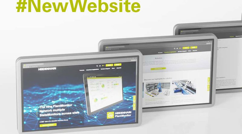 Heidenhain Italiana presenta il nuovo sito web