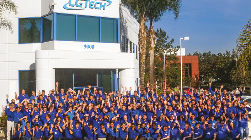Il quartier generale a Irvine (California) di CGTech, azienda fondata nel 1988 e che oggi ha uffici nel Regno Unito, Francia, Germania, Italia, Giappone, Cina, Singapore, India, Brasile e Corea del Sud.