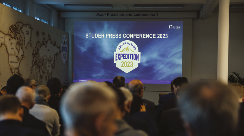 Expedition 2023 è il motto della conferenza stampa di quest’anno di Studer.